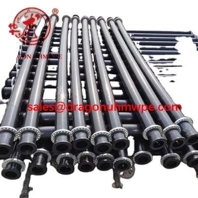 China Low price and high quality PE factory supplier UHMWPE pipe for tailingpipe for sale