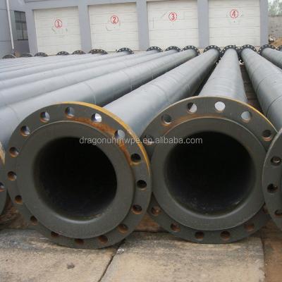 China Low Friction Loss Steel Coated HDPE Plastic Pipe for sale