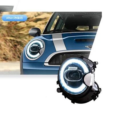 China Driving lights LED lens halo angel eyes retrofit light assembly applicable to R56 mini headlight for sale