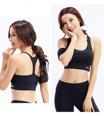 China BSCI Factory Yoga Top Bra T Back Workout Yoga Bra Fitness Breathable Top For Women for sale