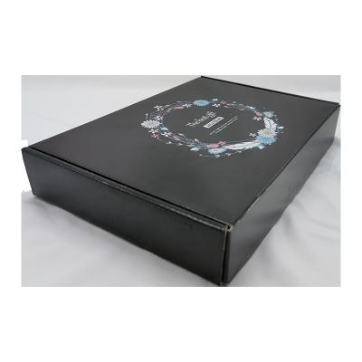 China Recycled Materials Shipping And Packaging Shoes Custom Corrugated Paper And Air Form Clothing Box for sale