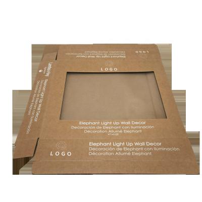 China Recyclable Factory Directly Sell Custom Brown Kraft Cardboard Paper Small Kraft Paper Shipping Gift Boxes for sale