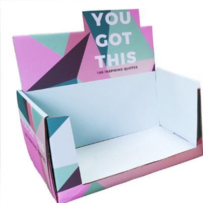 China Recyclable Crazy Price Custom Design Printing Paper Display Box Carton One And Two Cube Box For Dress Toys And Gifts for sale