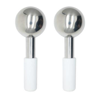 China Wholesale Pore Stainless Steel Shrinking Factory Face Ice Globes Ice Face Roller for sale