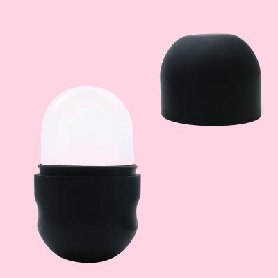 China 2022 New Arrival Dark Silicone Face Lift/Anti-Puffiness/Skin Revitalizer Facial Roller Massager Ice Cooling Cube for sale