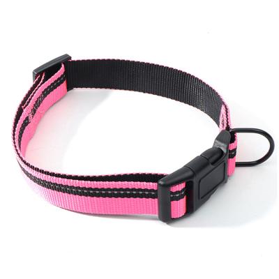 China Wholesale Reflective Pet Tactical Collar Directly For Dog Collar Metal Buckle For Hot Sale 2021 for sale