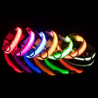 China Factory Directly LED Promotion Light Custom Dog Collar Lights with Battery for Distributor Wholesale for sale