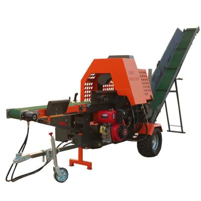 China Portable Timber Splitter Log Processor Wooden Fire Slot Log Cutter and Cheap Splitter Firewood Processor Firewood Processor for Sale for sale