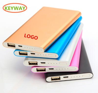 China Blue Cyber ​​Long Life 2600mah Power Bank Waterproof For Xiaomi iPhone Huawei for sale