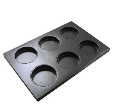 China Sustainable Professional Customization Burger Bread Mold Bun Baking Pan Rack Tray for sale