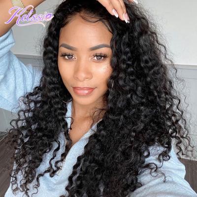 China Silky Straight Wave Brazillian Curly Deep Wave Hair Bundle, Mink Cuticle Aligned Hair Virgin, Remy Deep Wave Raw Volume I Tip Hair Extension for sale