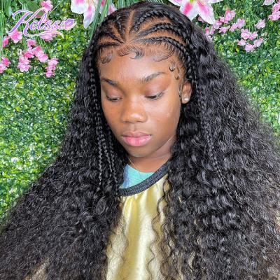 China Silky Straight Wave Cuticle Aligned Hair Mink Bundle Hair Vendors Brazilian, Double Drawn Bouncy Deep Curly Hair, 100% Natural Hair Extension for sale