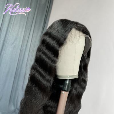 China Body Wave Cuticlealigned Virgin 13x4 13x6 Hd Lace Frontal Wig, Raw Indisn 613 Hd Lace Headband Wig, Short Indian Lacefrontal Virgin Hair Wig for sale