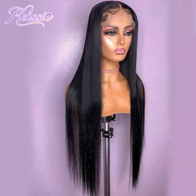 China Wholesale 13x4 Silky Straight Wave Cuticle Aligned Hd Lace Wig, 26 30 40 Inch Hd Lace Wig, Hairfactory Cheapest Density Hair Wigs 100% 180% 200% for sale