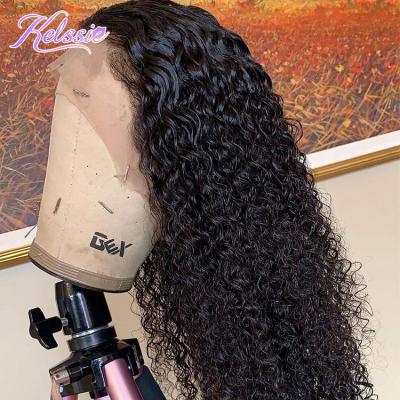 China Cheap Hd Deep Wave Lace Up Raw Virgin Cuticle Aligned Wigs,Wholesale Human Transparent Full Lace Virgin Wigs,Virgin Hair Closure Wigs for sale