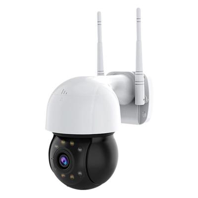 China PAN-TILT 2MP Mini 2 Inch WIFI PTZ IP Camera ip66 cctv cctv bi-directional audio wireless colorful night video camera waterproof for sale