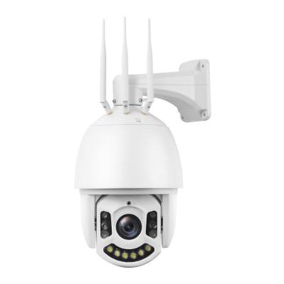 China Built-in Siren HD 1080P 20X Buzz Auto Tracking Outdoor Camera 4G SIM Card IP Camera 360 degree ptz camera factory price for sale