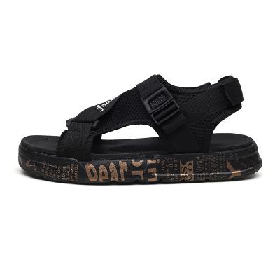 China Anti-odor mesh flat sandals comfortable design of most popular fashionable men's sandals new online for sale