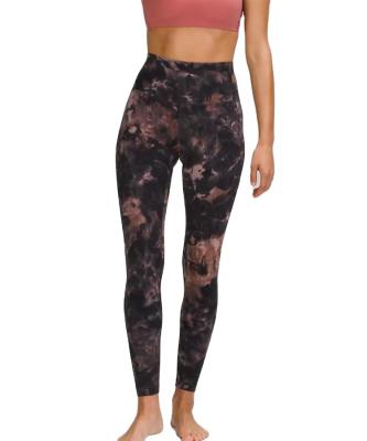 China 2021 Wholesale Custom Logo Anti-Wrinkle Link Dye Women's Fashion News Casual Pants Gaiters Outside Wear Yoga Pants for sale