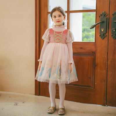 China Breathable Wholesale Customized Quality Reliable Fall Trending Girl Dress For Kid Girl for sale