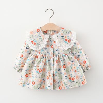 China Breathable Pretty Soft Multi Color Fashion Dress Infant Baby Casual Dress for sale