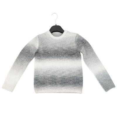 China Best Selling Breathable Fashion Gradient Knitted Boys Pullover Sweater for sale