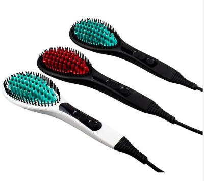 China Quick Comb Hair Straightener Electric Car Hair Brush Comb Irons Straight Hair Automatic Comb Brush for sale