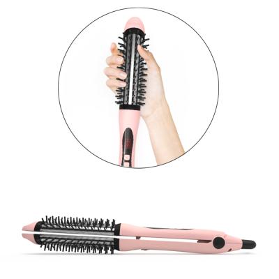 China Car Hair Straightener Sweep Men Beard Comb Heated Brushes Hair Styler Comb For Beard Sweep Styling Tools for sale