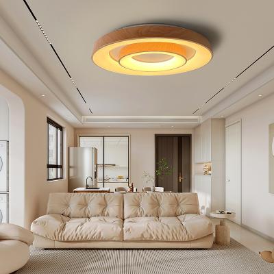 China Surface Mounted Nordic Luxury Creative Decorative Modern Home Bedroom Large Design Round LED Acrylic Acrylic Ceiling Light Living Room for sale