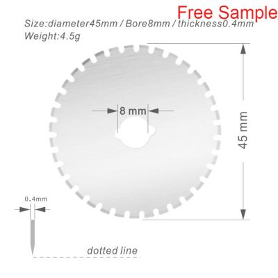 China Widely Used Cost Effective Wholesale High Circular Stainless Steel Cutting Blades For Paper for sale