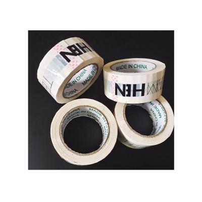 China Ta-10 factory lowest price 48mm 110m custom 3colors logo waterproof printed bopp tape for packing and sealing for sale