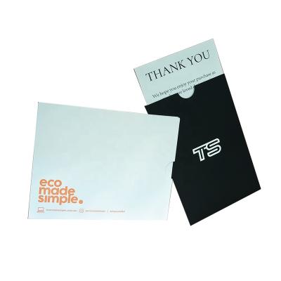 China Business Envelope EN-200 Envelope Luxury Black Paper Stamp and Embossed Custom Logo Envelope Sleeve Money Cash Envelope for sale