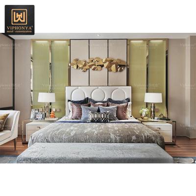 China Customized High Quality Modern Decorative Stainless Steel Metal Bedroom Wall Trim for sale