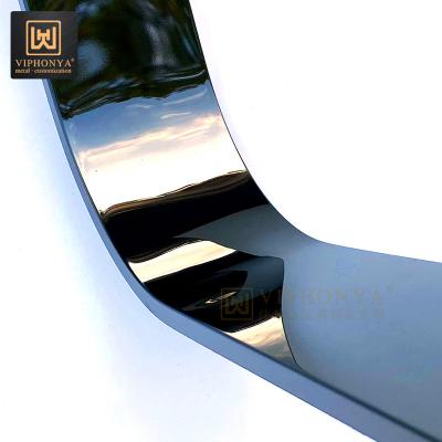 China Modern Modern Stainless Steel Arc Shape Metal Channel Tile Trim For Decoration for sale