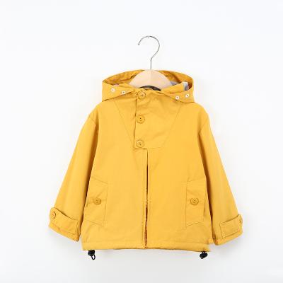 China Fashion Windproof Children Coat Kids Clothes Plush Jacket Hooded Outerwear For Boys Baby Outwear for sale