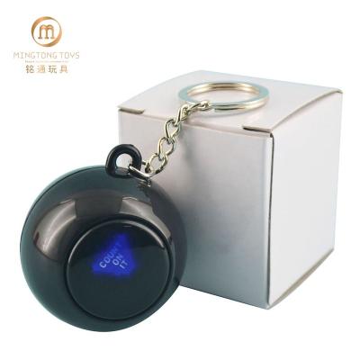 China Mini Toy Promotional Gift Prophecy Ball Magic 8 Ball With Key Chain for sale