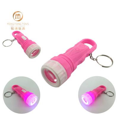 China Promotional PS With Plastic Head Chain Small Button Cell Flashlight Led for sale