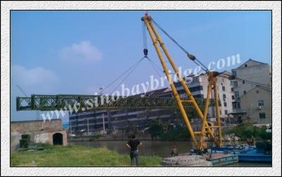 China Modular/ bailey bridge/portable/temporary/military bridge/steel/quick bridge/pedestrian bridge for sale