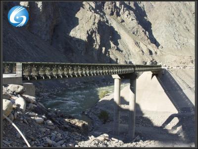 China Muti-span bailey bridge,two spans bailey bridge,bailey bridge with a pier,CB200 QSR,psb for sale