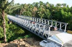 China Modular steel bridge,steel bridge Truss Assembly Steel Bridges，Delta bridge,CB450 for sale