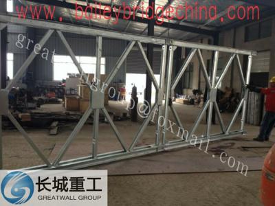 China Bailey Bridge/Prefabricated Compact Bailey Bridge /Permanent 200-Type Bailey Bridge for sale