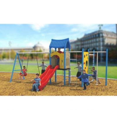 China Large Kid Wooden Toy Garden Playground Equipment Gym Kids Outdoor Playground For Kids Playground For Kindergarten for sale