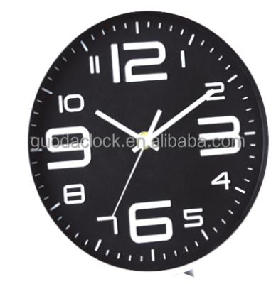 China Modern Home Decorative Hot Sale Gift Cheap Plastic 8 Inch Arabic Numerals Cute Table Clock for sale