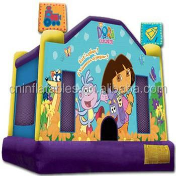 China 2014 hot sale cartoon indoor/outdoor inflatable bouncers/different bouncy jumping castle for sale