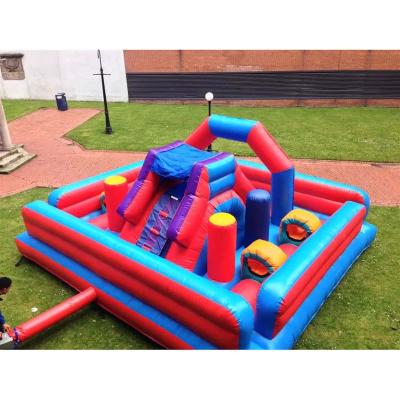 China Inflatable Amusement Park Indoor / Outdoor Inflatable Inflatable Playground City for sale