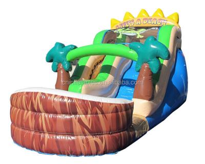 China National Indoor/Outdoor Inflatable Life Is A Beach Slide Inflatable Dry Or Water Slide For Sale for sale