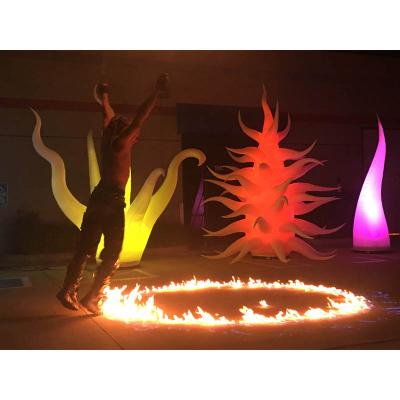 China Indoor / Outdoor Led Inflatable Plant Decoration Inflatable Lighting Inflatable Seaweed for sale