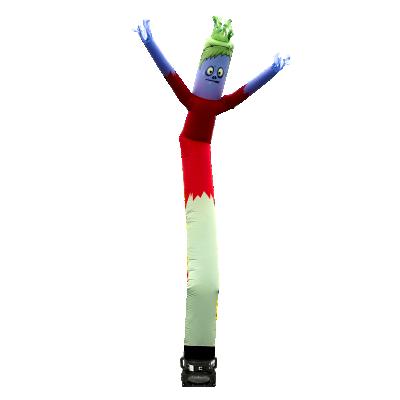 China Rainbow Monster Air Dancer Inflatable Air Tube Nylon Advertising Man for sale