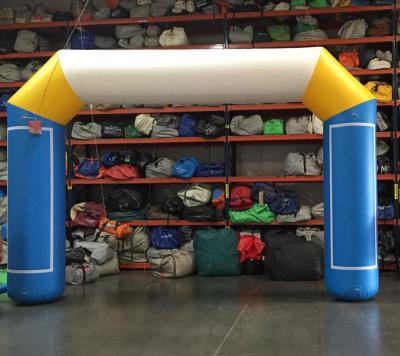 China Inflatable Sports Indoor / Outdoor Inflatable Race Arch Finish Line Arches for sale