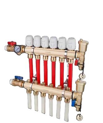 China Durable cheap design many ways brass valve manifold for water with high quality and cheap price for sale